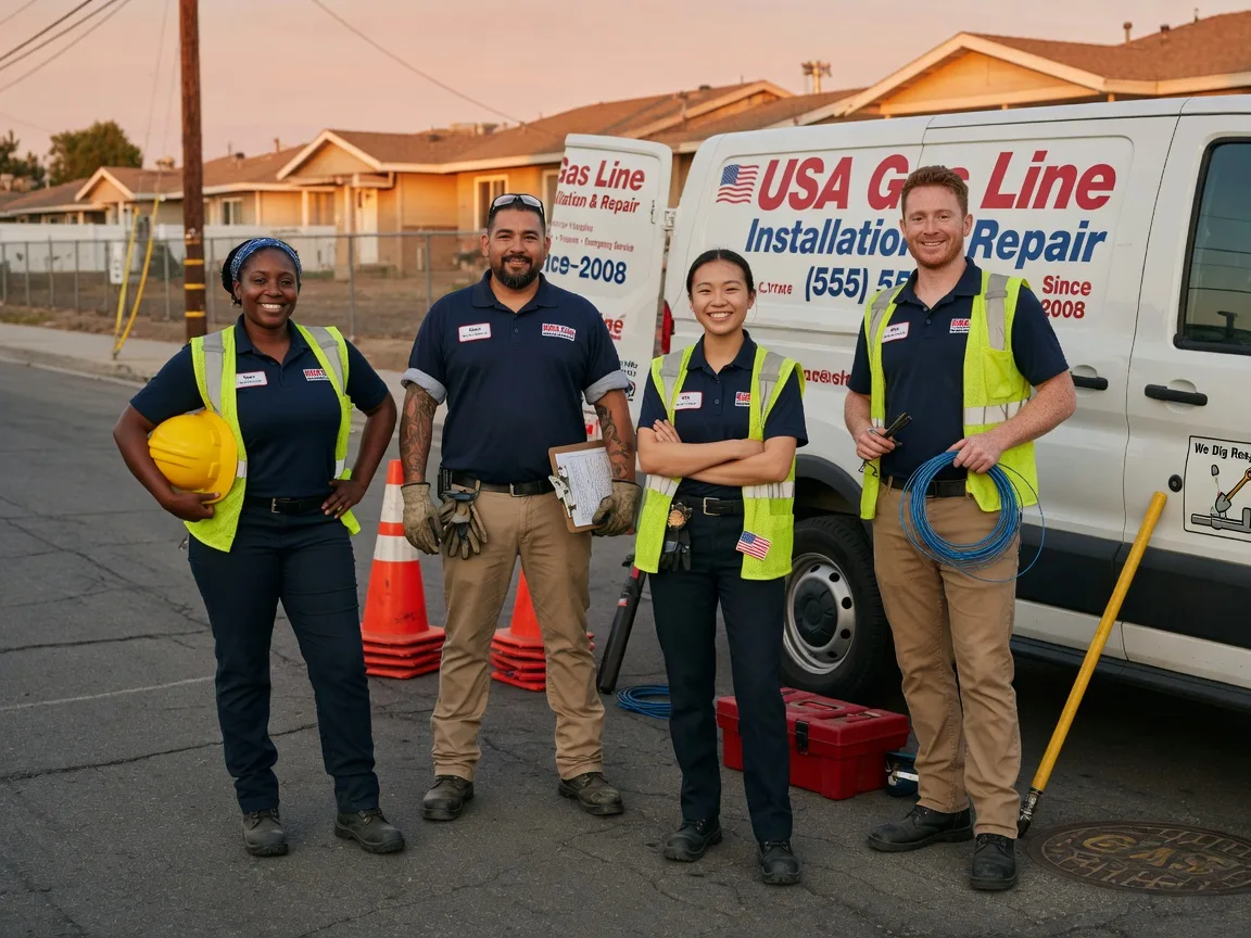 Gas Line Installation company in Gosport, IN